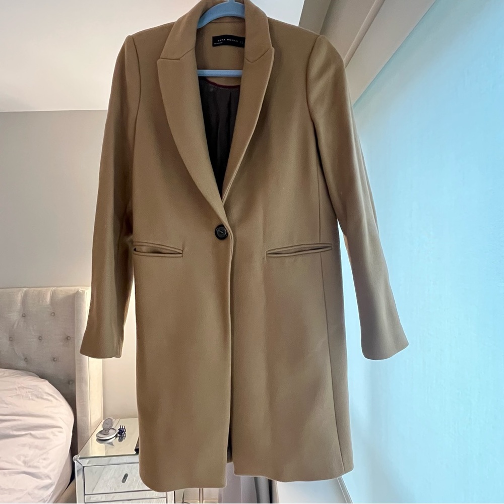 Zara Camel Coat